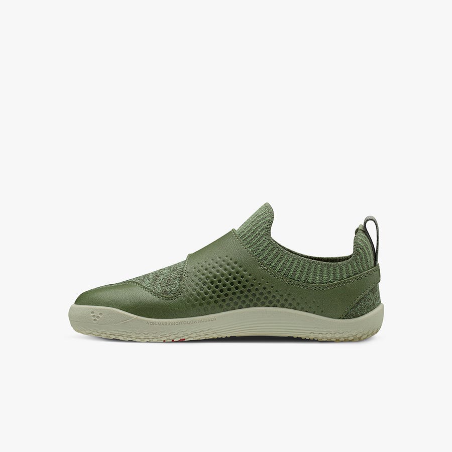 Vivobarefoot Primus Knit Wool Wandelschoenen Kinderen Groen | Nederland 0214YXFU